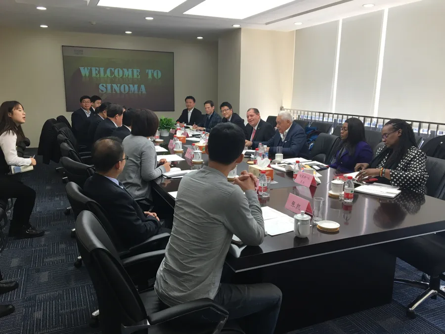 Spirtas representatives participating in discussions at SINOMA