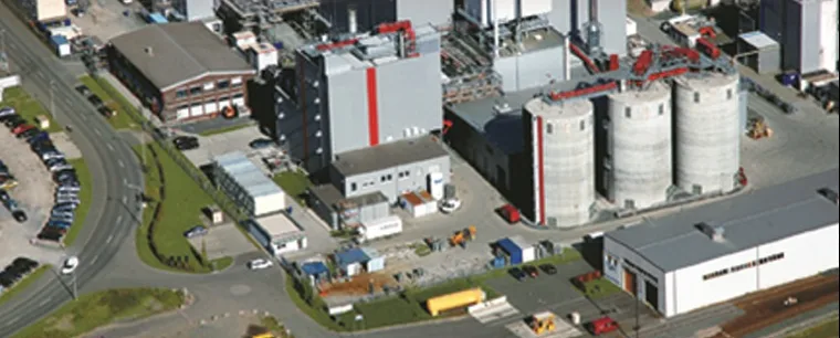 Process equipment and storage vessels at the CHOREN facility in Freiberg