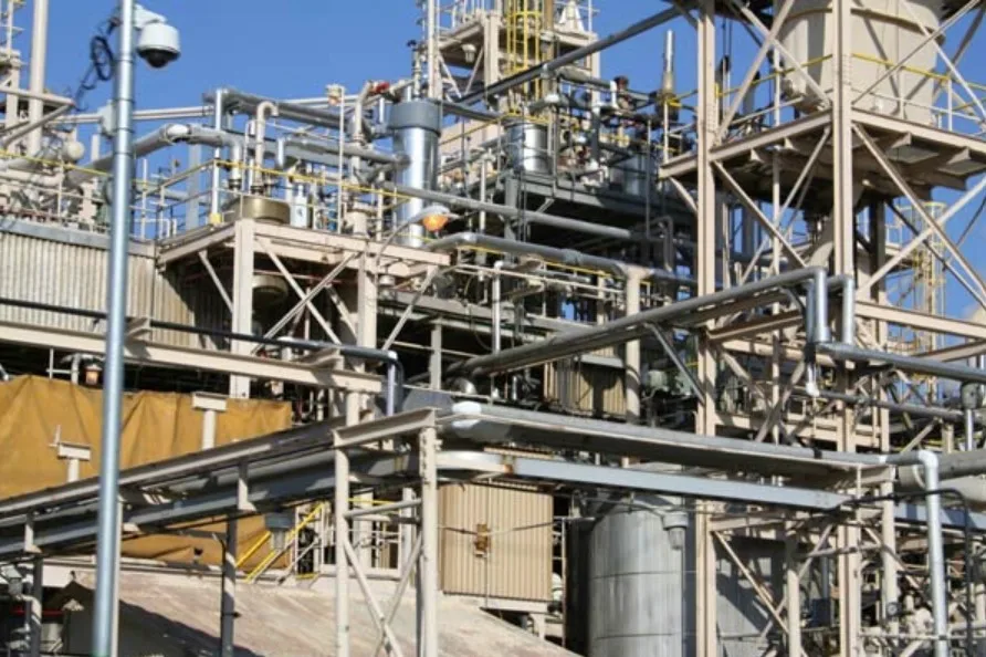 Big River Zinc Facility in Sauget, Illinois